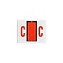 Smead BCCR Color Coded Alphabetic Labels, C, Dark Orange, 500/Roll (67073)~#|#~42027A36-75C4-482C-89514629CF5E10EB_sc7