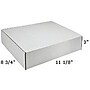 White Corrugated Mailers, 11-1/8" x 8-3/4" x 3", 50/Bundle~#|#~420684_01_ci_sc7