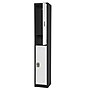 AdirOffice 72'' 2 Tier Black and White Storage Locker, 4/Pack (ADI629-202-B-W-PKG-4)~#|#~42084A27-ED62-4AE2-9A87AFE59241CDBB_sc7