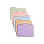 Smead SuperTab File Folders, 1/3 Cut, Letter Size, Multicolor, 100/Box (11961)~#|#~421A9880-FE17-4475-84550B8A043247FF_sc7