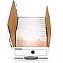 Bankers Box Liberty Corrugated File Box with String and Button Closure, White/Blue (4662401)~#|#~422FBC6F-BAA1-4397-82748E6C9A1EFB1A_sc7