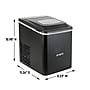 Avanti Mighty Ice Countertop Ice Maker, Plastic (AVIM2625BK)~#|#~42331EA6-2707-4BD8-83AD58D94C36AF16_sc7