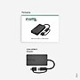 Plugable USB-C/A to HDMI Video Adapter, Male to Female, Black (UGA-HDMI-S)~#|#~423A3BF6-494A-4954-A83107C8FC37E6B5_sc7
