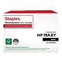 Staples Remanufactured Black Extended Yield Toner Cartridge Replacement for HP 78A (TRCE278AJ/STCE278AJ)~#|#~42486856-3AA0-451A-B9513ABBFFF5F2C0_sc7