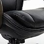 La-Z-Boy Harnett Ergonomic Faux Leather Swivel Executive Chair, Black (46253A)~#|#~4252CE83-E920-4760-9199E061BBD0EE8B_sc7
