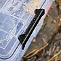 Sterilite 54 Quart Gasket Box with Lid, Plastic, Clear/Black, 4/Carton (39349004)~#|#~425BC4A5-9184-4493-B36ABF4248697AB9_sc7