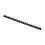 Staples 3/8" Plastic Comb Binding Spines, 55 Sheet Capacity, Black, Pack of 100 Combs~#|#~426368C3-F111-4481-BA85890144FADD93_sc7