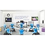 Luxor 24"W All-in-One Student Desk and Chair, Blue/Gray (STUDENT-MTACHR)~#|#~4265C366-71D2-491F-8A0024AA2FAA78F8_sc7