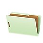 Pendaflex 30% Recycled Pressboard Classification Folder, 2-Divider, 2.5" Expansion, Legal, Light Green, 10/Box (23324R)~#|#~4268A7A0-1668-4EC9-B88551C5AAC093DE_sc7
