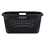Mind Reader 10-Gallon Laundry Basket, Plastic, Black (40FABASK-BLK)~#|#~426A82C8-F9D5-41E9-A1CCAE11CAD8DE86_sc7