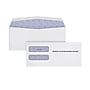 Adams Gummed W-2 Double Window Envelope, 3 7/8" x 8 1/4", White, 100/Pack (DW3ALT100)~#|#~42788F3F-39C4-441C-B46CA9F571C5480B_sc7