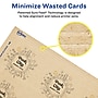 Avery Integrated Cards, 2" x 2", Matte Kraft Brown, 120/Pack (95269)~#|#~42789BAC-CC8B-423D-A903ECF379CFC836_sc7