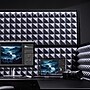 Luxor Studio Modular Wall Room Divider System Acoustic Panel, 48" H x 70" W, Freestanding, Gray, PET (PPWL001)~#|#~4285B4DF-5BAE-4BB0-B5C0B845F677F509_sc7