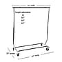 Nahanco 48" x 22.5" Single-Rail Garment Rack, Chrome Metal (RCS-1)~#|#~428CED19-9AF5-4928-9D7F3555568F63C0_sc7