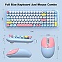 SaharaCase Wireless Ergonomic Keyboard and Laser Mouse Combo, Blue (KB17)~#|#~428DE6E2-8A40-40C7-81B4361E58689926_sc7