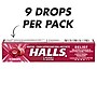 Halls Mentho-Lyptus Cough & Sore Throat Lozenges, Cherry, 9 Pieces/Pack, 20 Packs/Box (AMC62476)~#|#~42A2B295-A5AC-44BA-9F02472F5302AB92_sc7