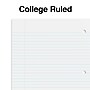 Staples 1-Subject Notebook, 8" x 10.5", College Ruled, 70 Sheets, Black, 3/Pack (ST58373C)~#|#~42C8A5B7-7E1B-44EC-8E5CD6D76075C8FF_sc7
