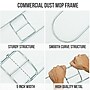 BISON LIFE 48" Metal Dust Mop Frame, Silver, 12/Pack (BPES-MDMF-48-12)~#|#~42E95DD4-D8E8-4A49-9E4F5651083988DB_sc7