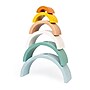 Janod Sweet Cocoon Pull-Along Rainbow Turtle, Multicolored (J04405)~#|#~42F2D027-5CFE-4FD3-BB530255163BE707_sc7