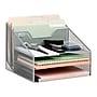Mind Reader 5-Compartment Metal Mesh File Organizer, Silver (MESHBOX5-SIL)~#|#~42F3A73D-D7D3-4BE4-B4B491D5294A5993_sc7