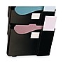 Universal Grande Central Filing System, Four Pockets, Black, 23 1/2"H x 16 5/8"W x 4 3/4"D~#|#~42F6D295-81B5-4622-BCE920399F291157_sc7