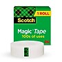 Scotch Magic Invisible Clear Tape Refill, 0.75" x 36 yds., 1" Core (810-341296)~#|#~42F80B65-7C32-4C21-B03FD9D7D93B28B5_sc7