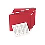 Avery Hanging File Folder Tab Inserts, 5-Tab, White, 100/Pack (11136)~#|#~4318B80B-7232-41C7-896F143056D3988D_sc7