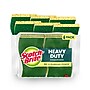 Scotch-Brite Heavy Duty Sponge with Scrubber, Green/Yellow, 6 Sponges/Pack (426)~#|#~431D88F1-E64C-4B7D-B303DEF7A953CAD1_sc7