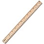Staples 12" Wooden Imperial/Metric Ruler (51891)~#|#~43442334-7EDF-4746-9B21BA722FF95665_sc7