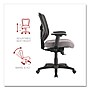 Alera® Elusion™ Series Height & Width Adjustable Arm Ergonomic Mesh Swivel Computer and Desk Chair, Gray (ALEEL42BME40B)~#|#~434BC7A1-97AB-454C-8C7CE4947BC2C993_sc7