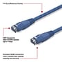 Staples TECH Cat 6 Ethernet Cable, 7 ft, Blue, High-Speed Network Patch Cord, RJ45 Male to Male for Router/PC~#|#~437DB5A6-6E5C-4F89-89288FC19A12184F_sc7