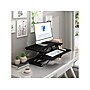 FlexiSpot M7 Series 28"W Manual Rectangular Adjustable Standing Desk Converter, Black (M7-E-28B)~#|#~43801DB1-0ACE-49F7-B60B2AEFE27E9BE8_sc7