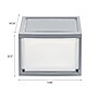 Iris Storage Drawer, Gray/Translucent White, 4/Pack (500161)~#|#~4384BE35-D387-43CC-AED65442C3828CAF_sc7