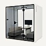 FlexiSpot WorkCube Series Sound Absorbing 4 Person Privacy Booth, White (P4FW-KIT)~#|#~43928594-503E-48A2-A83F9F960B66BA4A_sc7
