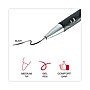 Universal Retractable Gel Pen, Medium Point, Black Ink, Dozen (UNV39710)~#|#~4394C526-460D-4533-9A3463264B6D787B_sc7