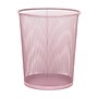 Staples Metal Mesh Trash Can, 4.4 Gallon, Dusty Pink (ST63854)~#|#~4395726B-5FCE-4C6F-89B73CE555493273_sc7
