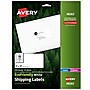 Avery EcoFriendly Laser/Inkjet Shipping Labels, 2" x 4", White, 10 Labels/Sheet, 25 Sheets/Pack, 250 Labels/Pack (48263)~#|#~4397F929-63E0-4AA5-9C9F0D2110677CED_sc7