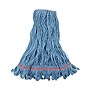UNISAN Blue Dust Mop Head, Medium, Looped End~#|#~439A4823-BC51-45E8-9E214DD732DD79A0_sc7