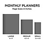2027 TF Publishing Paint Streak 3.5" x 6.5"  Monthly Standard Planner, Paperboard Cover, Multicolored (27-7008)~#|#~439CA813-9E41-4B72-B6512AD9F8C22BDE_sc7