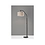 Simplee Adesso 66" Matte Black Floor Lamp with Oatmeal Drum Shade (SL1140-01)~#|#~43AA30D2-6498-4BF7-A775EF42BFDF42BB_sc7