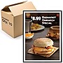 Excello Global Products 18" x 24" Plastic Poster Frame, Black, 10/Pack (PPFRM-1824-CP)~#|#~43ACA75E-2C23-4054-B0748624E69B3C5E_sc7