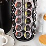 Mind Reader Metal Single Serve Coffee Pod Carousel, 35 Pod Capacity, Black (METCAR35-BLK)~#|#~43B66FB5-A7E6-4458-B50E5E4DF562215C_sc7