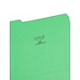 Smead File Folder, 1/3-Cut Tab, Letter Size, Green, 100/Box (12143)~#|#~43C8173E-3F52-4C9A-8D94555FA69557B3_sc7