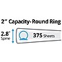 Avery Mini 2" 3-Ring Mini Binders, Black (AVE27554)~#|#~43E9E5B8-78BB-4232-B579AA7D7ED7805D_sc7