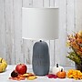 Simple Designs Table Lamp, Gray (LT2132-GRY)~#|#~43F95870-0ACD-4A40-B43BB8990D3D8A49_sc7