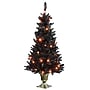 National Tree Company 4' Black Entrance Tree with String of Orange Lights (JI60-701-40)~#|#~43FB4E58-F29D-4BD0-98679C3A865CFA7F_sc7