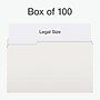 Pendaflex Heavy Duty File Folder, 1/3-Cut Tab, Assorted, Legal Size, White, 100/Box (1007034)~#|#~43FD942C-43E5-47F4-8D4400BD34449D0C_sc7