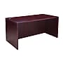 Boss Office Products 71"W L-Shaped Executive Corner Desk with Box/Box/File Storage Pedestal, Mahogany (GROUPA10-M)~#|#~44073944-BAE0-4E4A-ADC1D7975769894C_sc7