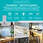 PureOptics LED Smart Under Cabinet Lighting Kit, Works With Alexa, (6) 9" Bars, White (LEDUC9-6CCT-ACK)~#|#~442A9315-B4E3-4846-8F7C7D23B37D6915_sc7