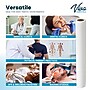 Viva Comfort Crepe Exam Table Paper, 18" x 125', White, 12/Pack (ADIME916-C-18-MK)~#|#~44436CB8-3CB2-4050-B2907FF3303BE50D_sc7